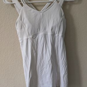 White Lululemon Tank